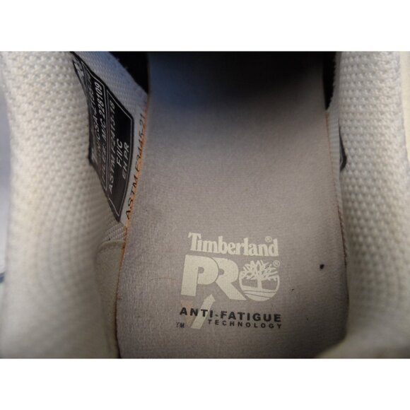 Timberland PRO Women's A5SSU Sentra CTCP Low Athletic Work Shoes White Size 8W - Picture 7 of 8